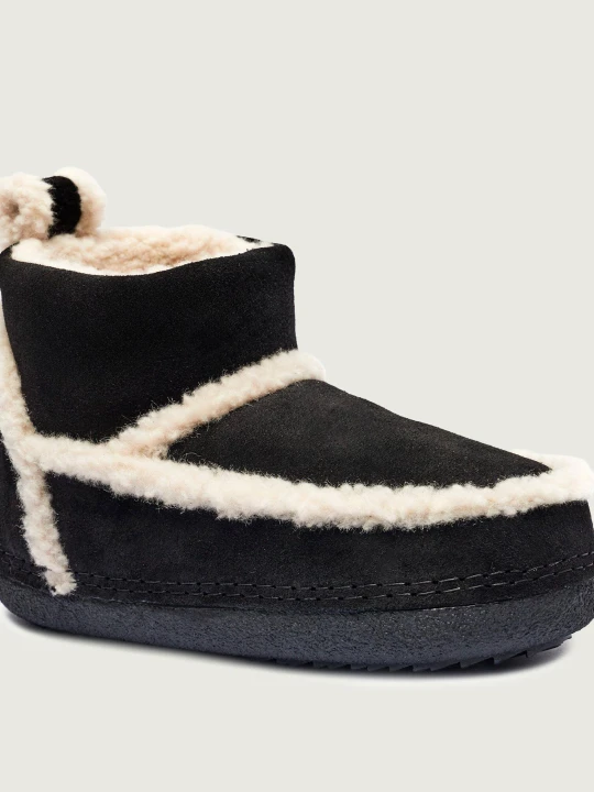 Zdjęcie produktu INUIKII Śniegowce Classic | shearling | zamsz czarny