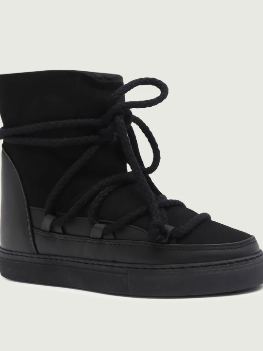 Zdjęcie produktu INUIKII Śniegowce CLASSIC WEDGE | zamsz czarny