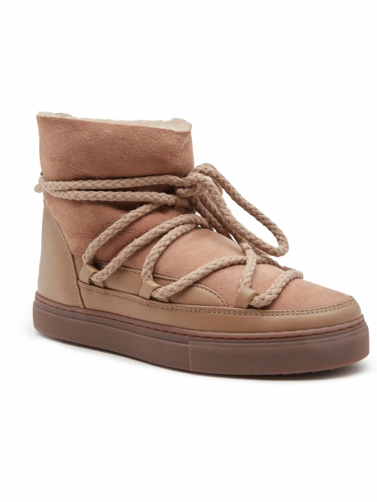 Zdjęcie produktu INUIKII Śniegowce Classic | zamsz | wełna camel