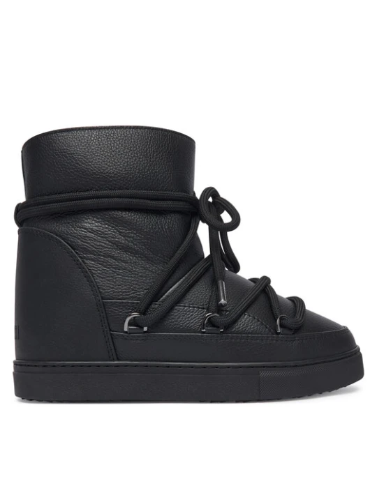 Zdjęcie produktu Inuikii Śniegowce Full Leather Wedge 1001.004.0092 Czarny