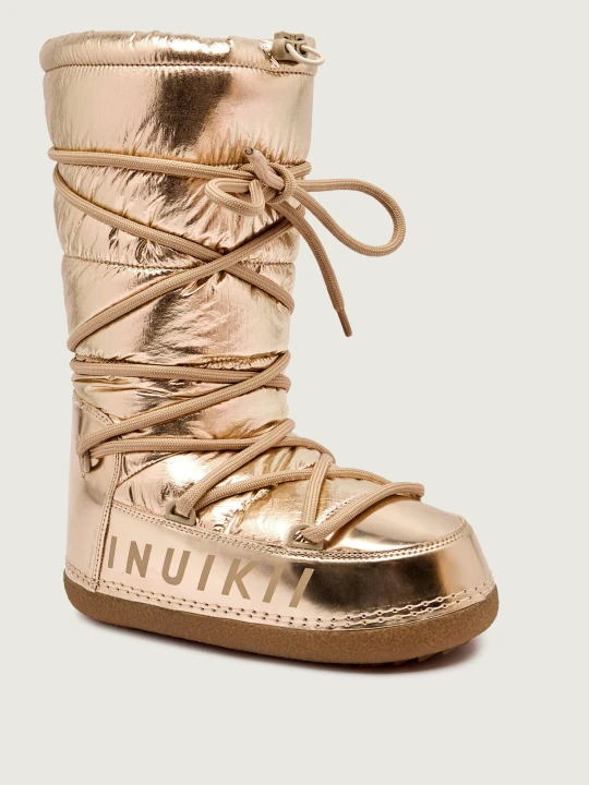 Zdjęcie produktu INUIKII Śniegowce MOUNTAIN METALLIC HIGH złoty