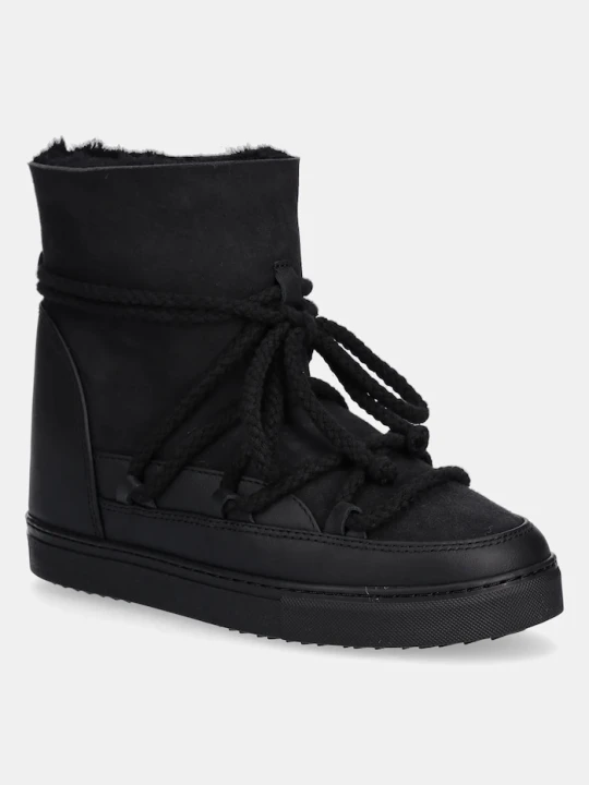 Zdjęcie produktu Inuikii śniegowce skórzane Classic Wedge czarny
