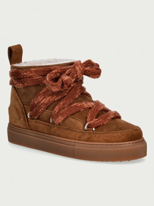 Zdjęcie produktu Inuikii Suede Knot śniegowce damskie zamszowe brązowy