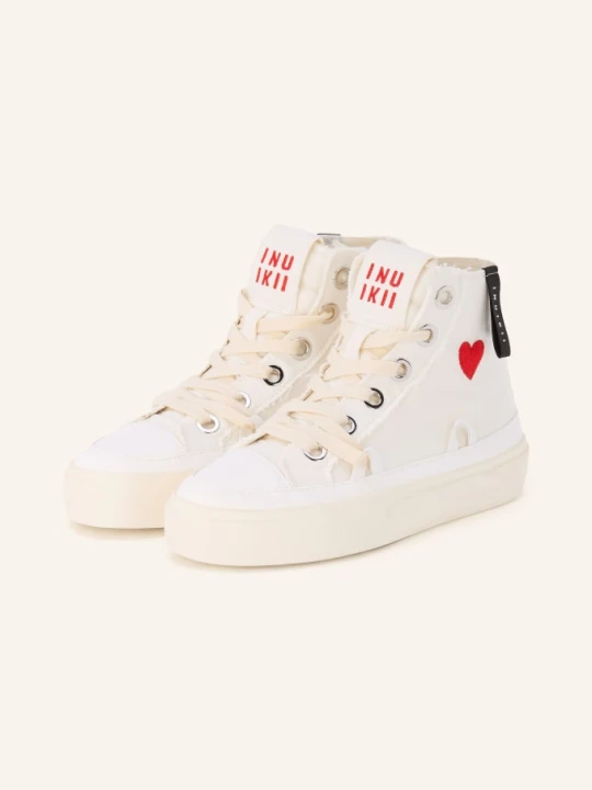 Zdjęcie produktu Inuikii Wysokie Trampki Matilda High weiss BIAŁY