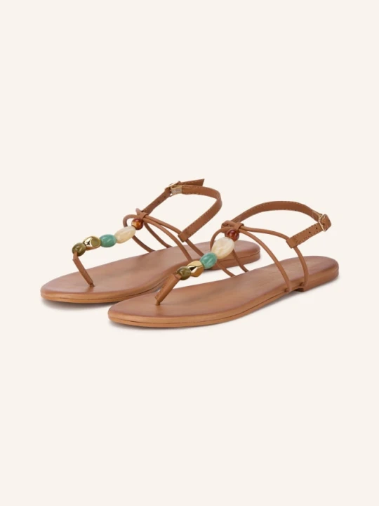 Zdjęcie produktu Inuovo Klapki Z Kamieniami Ozdobnymi beige