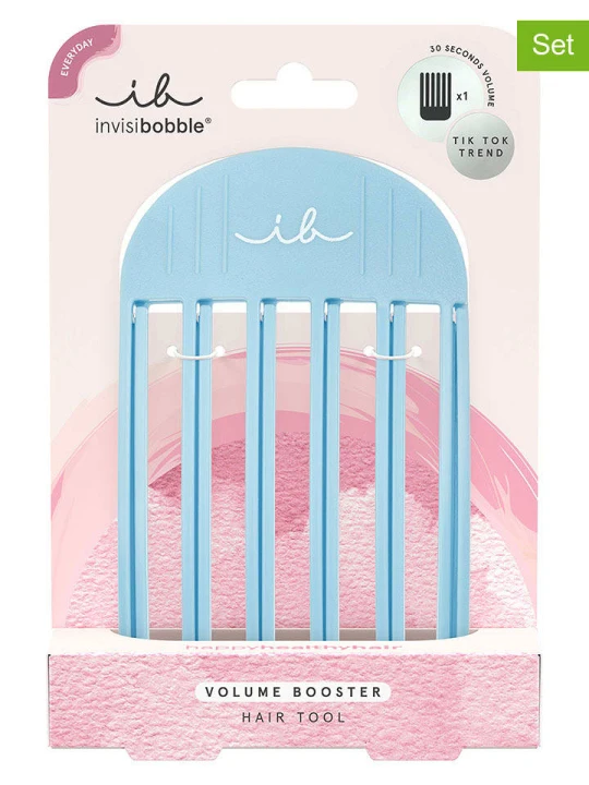 Zdjęcie produktu Invisibobble Grzebienie dodające objętości (2 szt.) w kolorze błękitnym rozmiar: onesize
