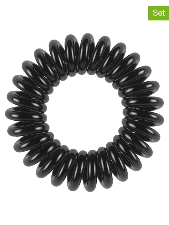 Zdjęcie produktu Invisibobble Gumki spiralne (6 szt.) w kolorze czarnym rozmiar: onesize