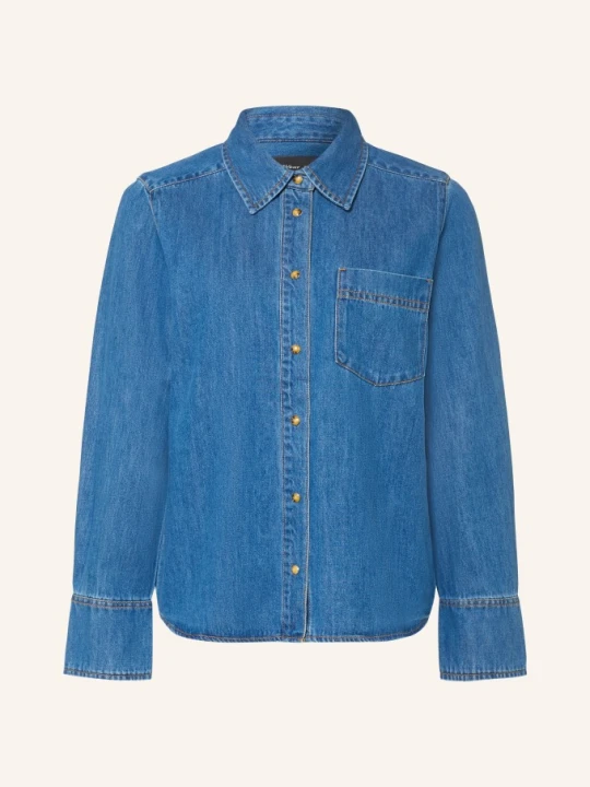 Zdjęcie produktu Inwear Bluzka Jeansowa Glenniw blau NIEBIESKI