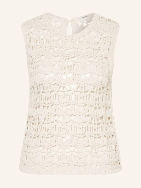 Zdjęcie produktu Inwear Dzianinowy Top Neteiw weiss KREMOWY