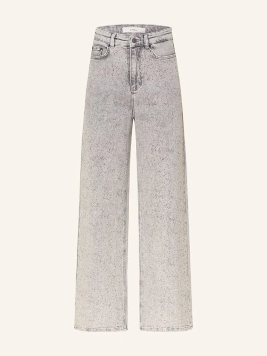 Zdjęcie produktu Inwear Jeansy Wide Leg Aaliaiw Z Ozdobnymi Kamykami grau 900002534 GREY SHAT