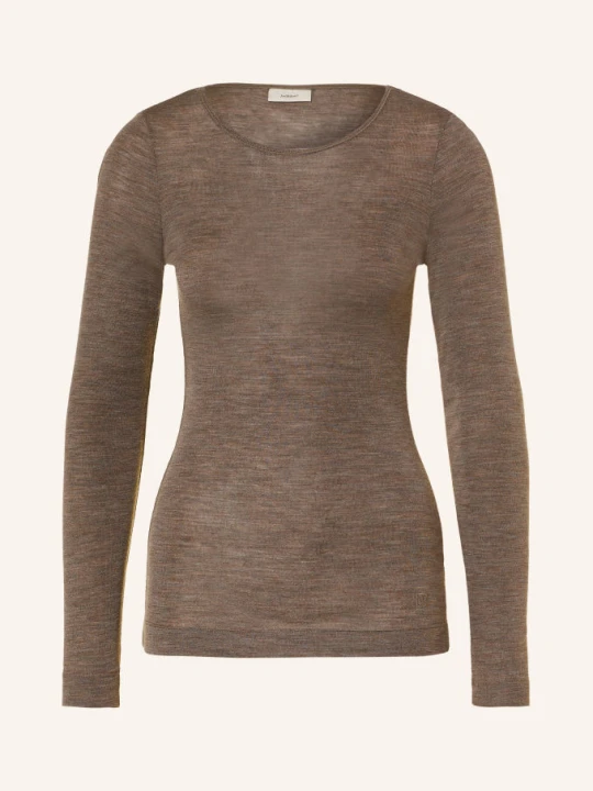 Zdjęcie produktu Inwear Koszulka Z Długim Rękawem Fangiw braun BRĄZOWY