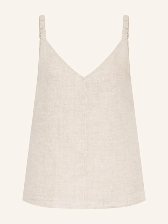 Zdjęcie produktu Inwear Lniany Top Elinoriw weiss BEŻOWY