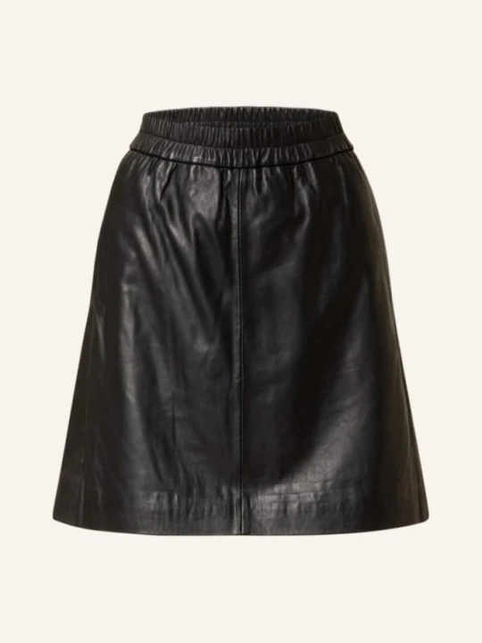 Zdjęcie produktu Inwear Spódnica Skórzana Wookiw schwarz CZARNY