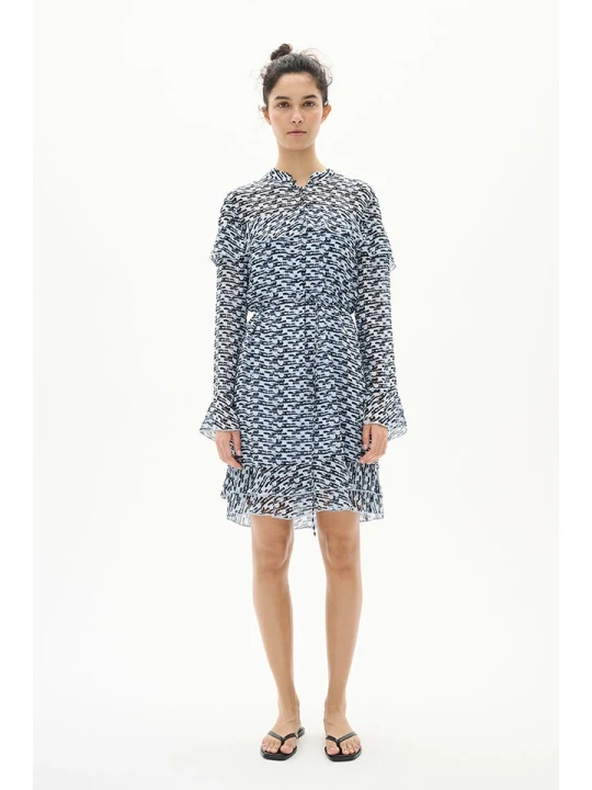 Zdjęcie produktu InWear Sukienka w kolorze niebieskim rozmiar: 36