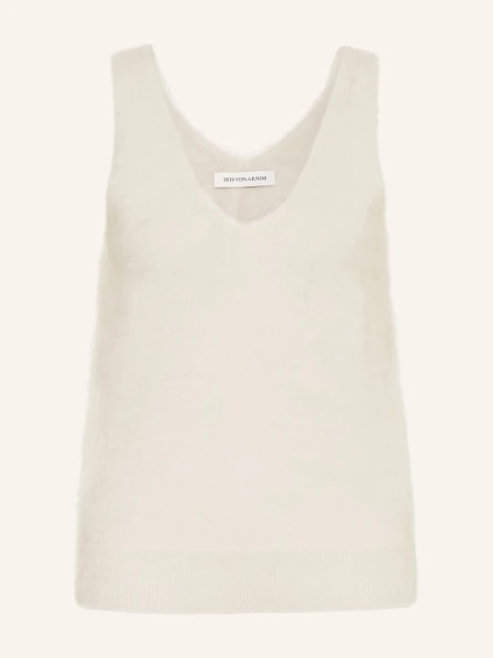 Zdjęcie produktu Iris Von Arnim Dzianinowy Top Kala Z Kaszmiru beige