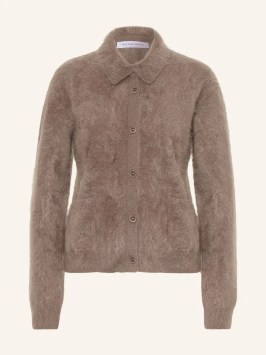 Zdjęcie produktu Iris Von Arnim Kardigan Elyn Z Kaszmiru beige