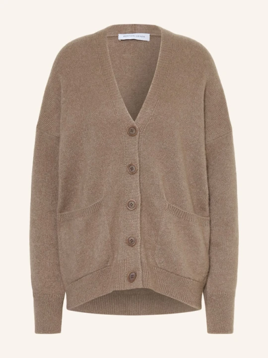 Zdjęcie produktu Iris Von Arnim Kardigan Rosalind Z Kaszmirem beige