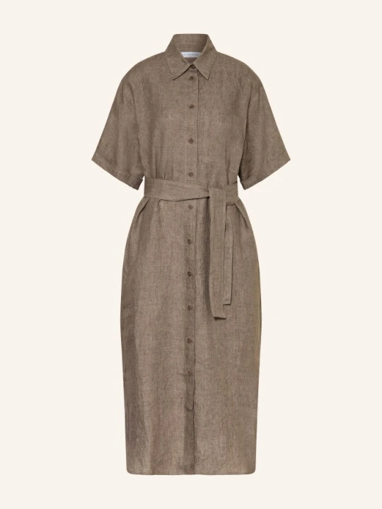Zdjęcie produktu Iris Von Arnim Sukienka Koszulowa Santaluz Z Lnu beige