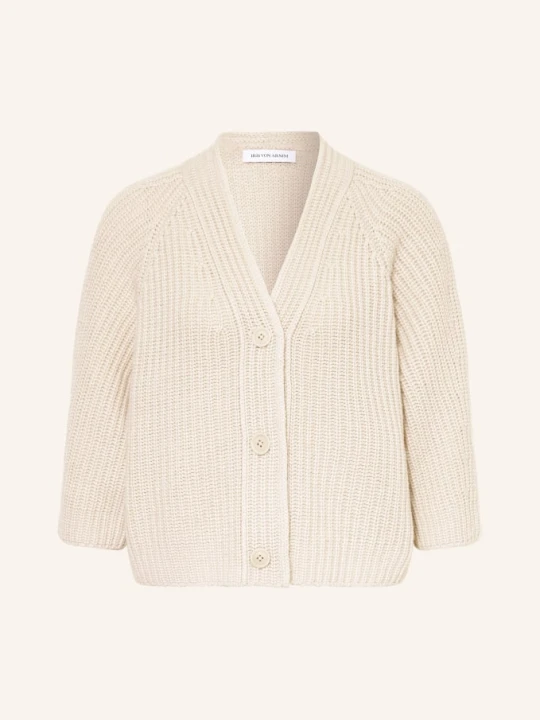 Zdjęcie produktu Iris Von Arnim Sweter Fallou Z Kaszmiru Z Rękawami 3 / 4 beige