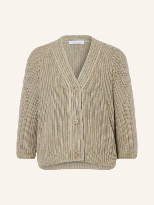 Zdjęcie produktu Iris Von Arnim Sweter Fallou Z Kaszmiru Z Rękawami 3 / 4 beige KHAKI