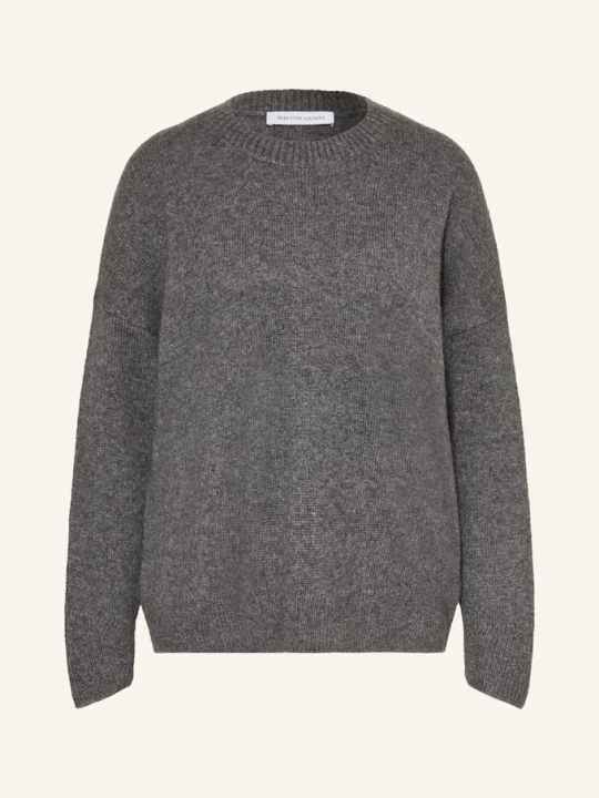 Zdjęcie produktu Iris Von Arnim Sweter Oversize Blenda Z Kaszmiru grau SZARY