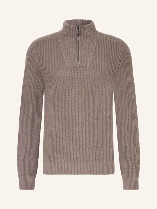 Zdjęcie produktu Iris Von Arnim Sweter Typu Troyer Z Kaszmiru Amarillo beige