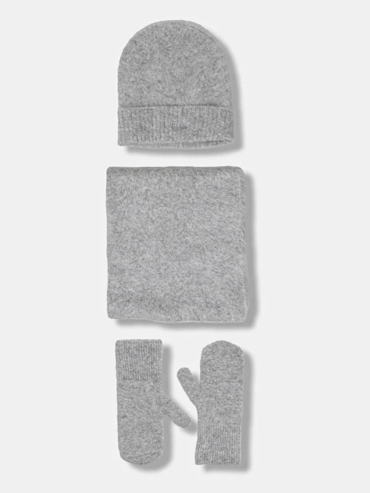 Zdjęcie produktu IRO czapka, szalik i rękawiczki 3-pack szary