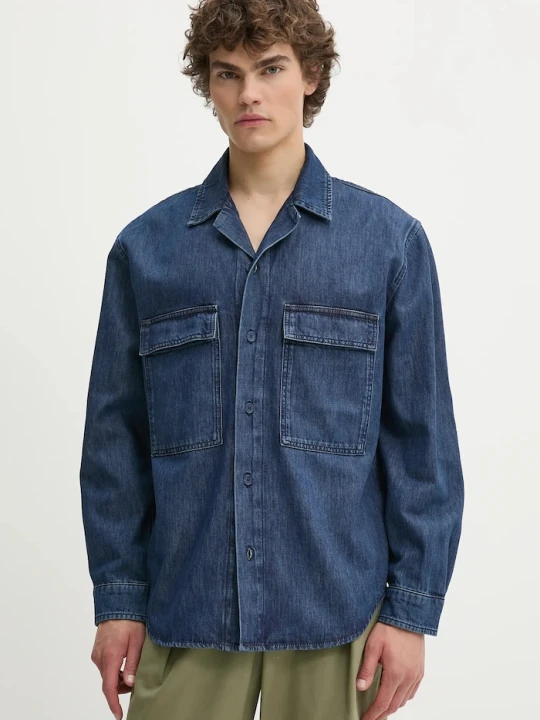 Zdjęcie produktu IRO koszula jeansowa granatowy