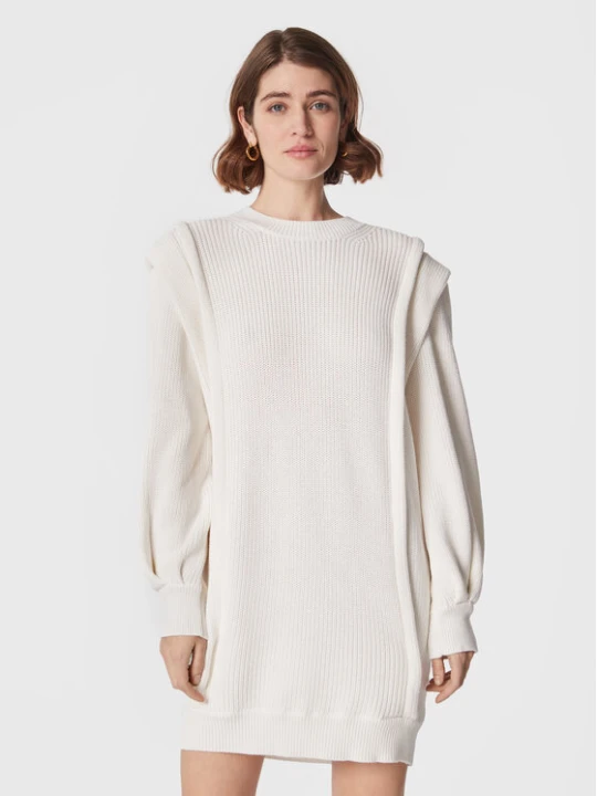 Zdjęcie produktu IRO Sukienka dzianinowa Lorely AR641 Biały Relaxed Fit