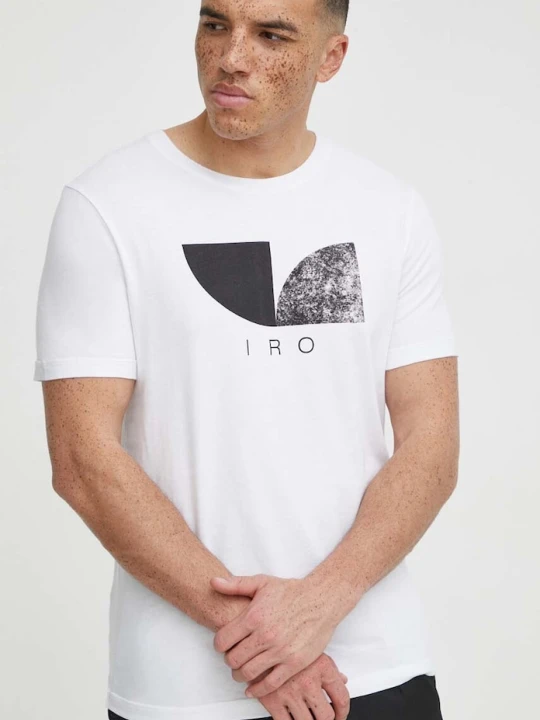 Zdjęcie produktu IRO t-shirt bawełniany biały