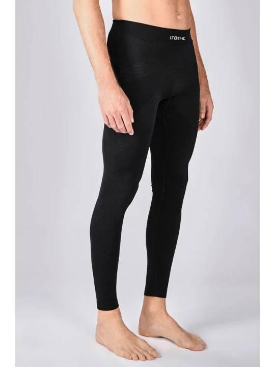 Zdjęcie produktu Iron-ic Legginsy funkcyjne "IRN 4.1 I-SOFT" w kolorze czarnym rozmiar: S / M