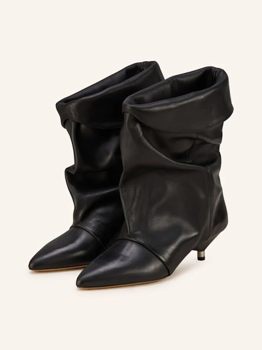 Zdjęcie produktu Isabel Marant Botki Edrik schwarz CZARNY