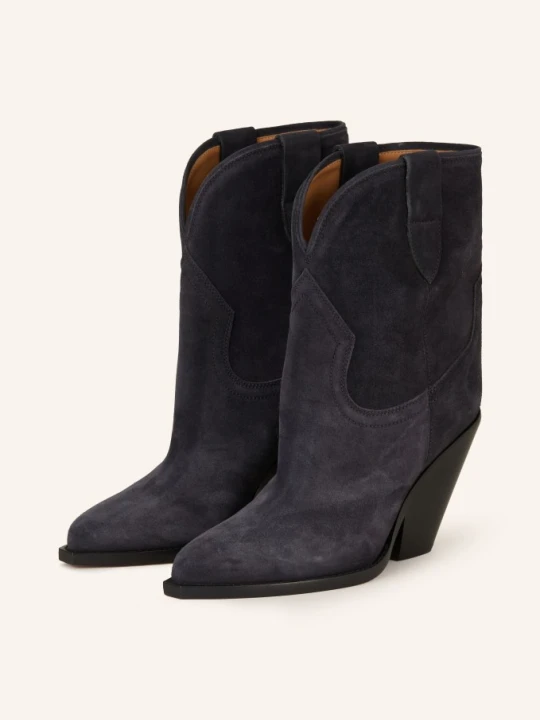 Zdjęcie produktu Isabel Marant Botki Leyane-Gb schwarz CZARNY