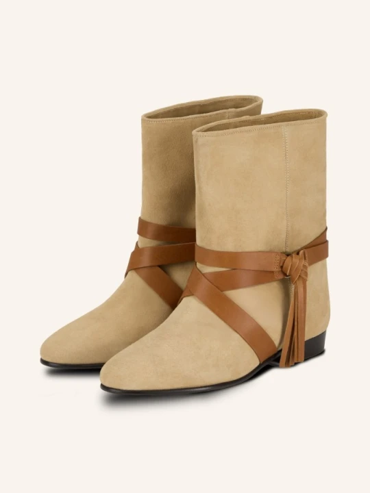 Zdjęcie produktu Isabel Marant Botki Rejen beige brązowy