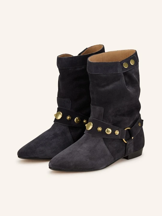 Zdjęcie produktu Isabel Marant Botki Stania Z Ćwiekami schwarz CZARNY