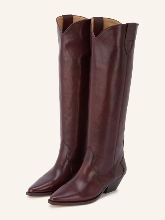 Zdjęcie produktu Isabel Marant Buty Kowbojskie Denvee braun CIEMNOBRĄZOWY
