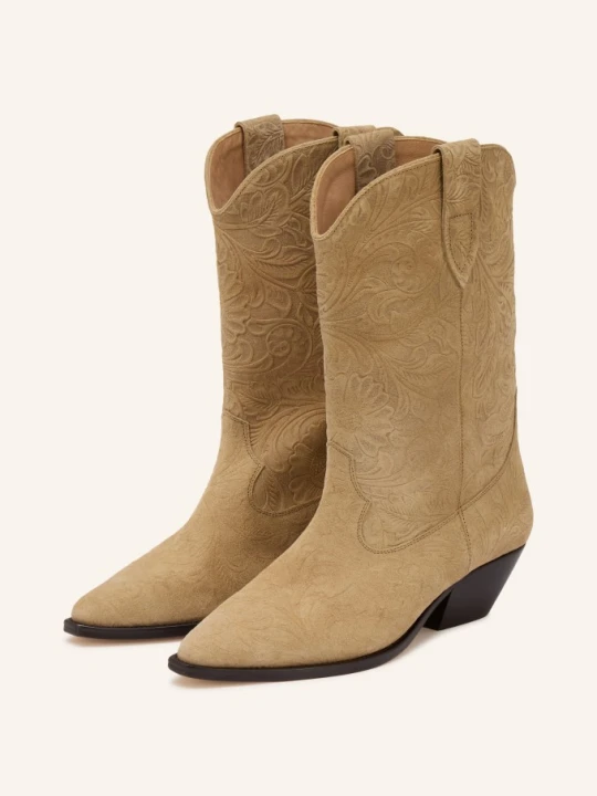 Zdjęcie produktu Isabel Marant Buty Kowbojskie Duerto beige JASNOBRĄZOWY