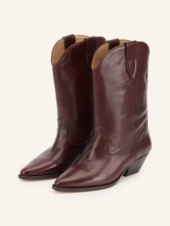 Zdjęcie produktu Isabel Marant Buty Kowbojskie Duerto braun CIEMNOBRĄZOWY