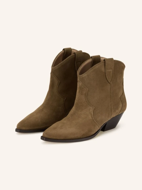 Zdjęcie produktu Isabel Marant Cowboy Boots Dewina gruen OLIWKOWY