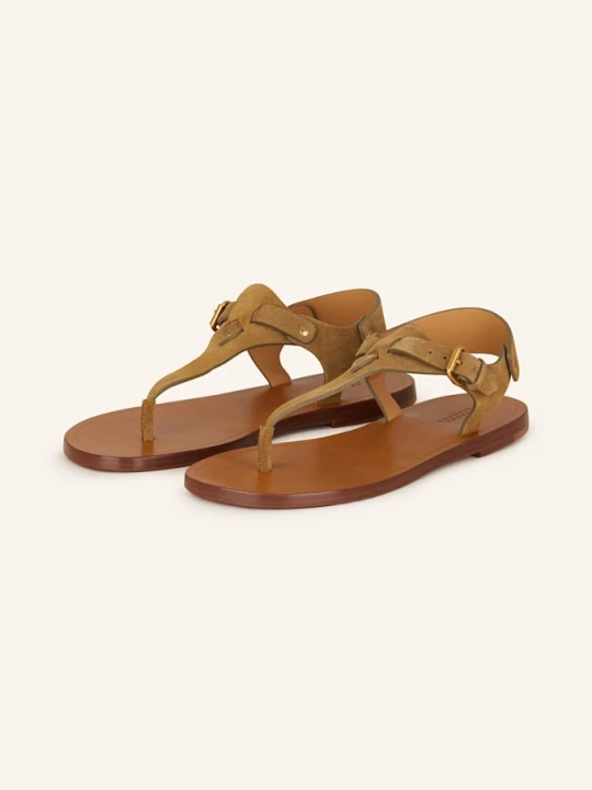 Zdjęcie produktu Isabel Marant Japonki Akel braun JASNOBRĄZOWY