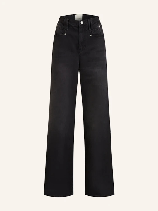 Zdjęcie produktu Isabel Marant Jeansy Straight Lemony-Gb schwarz 01BK BLACK