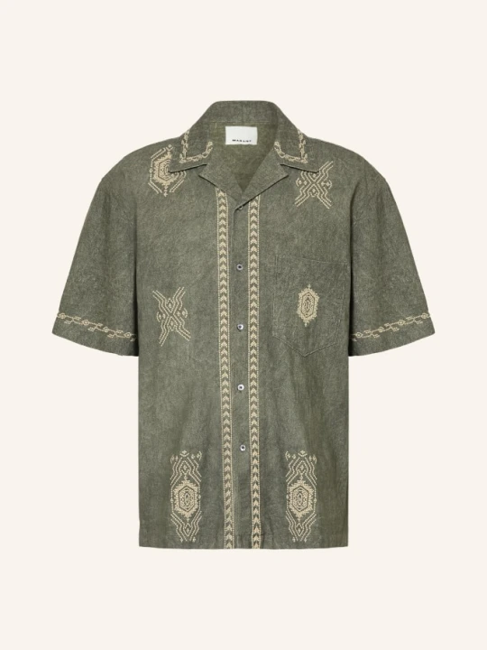 Zdjęcie produktu Isabel Marant Koszula Resortowa Zekim Comfort Fit gruen