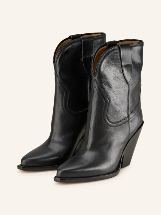 Zdjęcie produktu Isabel Marant Kowbojki Leyane schwarz CZARNY