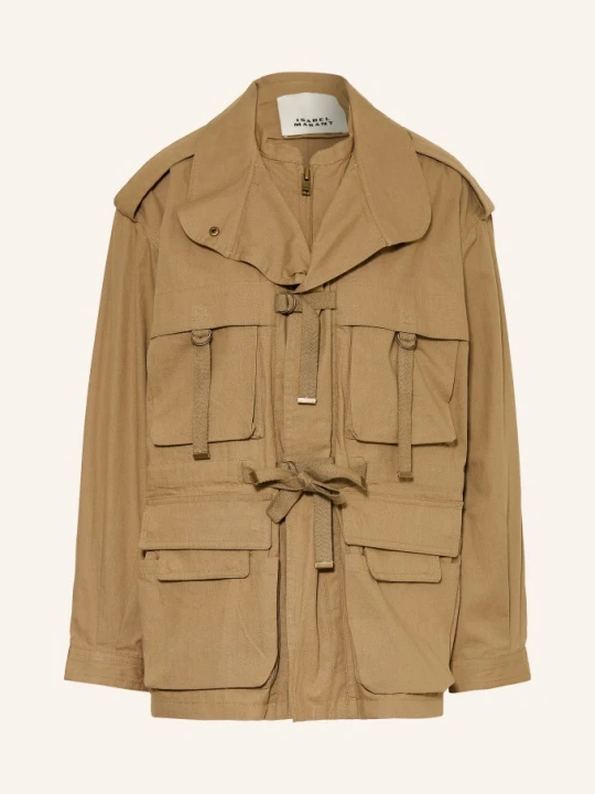 Zdjęcie produktu Isabel Marant Kurtka Polowa Beriza gruen KHAKI