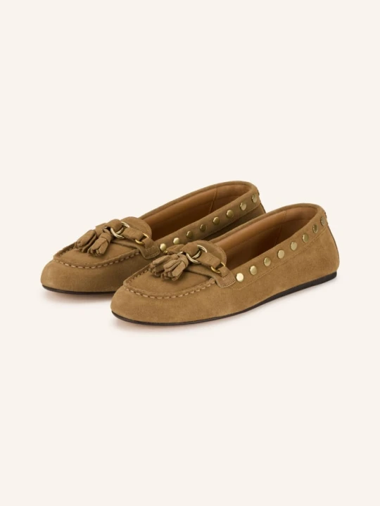 Zdjęcie produktu Isabel Marant Mokasyny Faxel Z Nitami beige