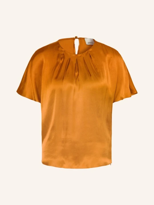 Zdjęcie produktu Isabel Marant Satynowa Bluzka Sakine braun KONIAKOWY