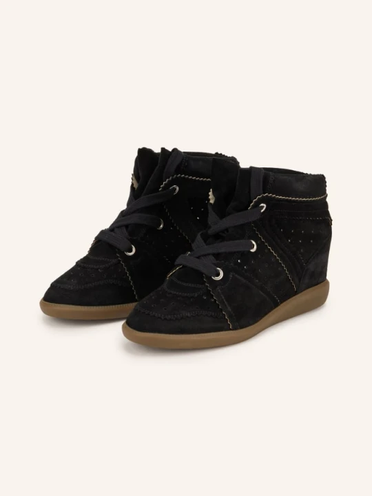Zdjęcie produktu Isabel Marant Sneakersy Z Wysoką Cholewką Bobby schwarz