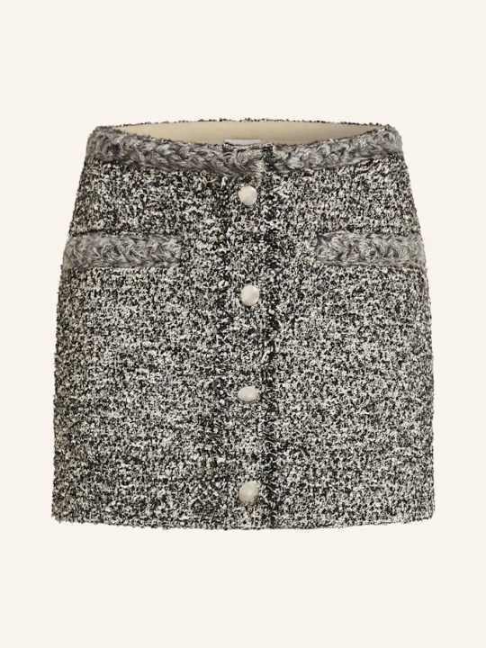 Zdjęcie produktu Isabel Marant Spódnica Bouclé Gleny Z Błyszczącą Przędzą schwarz