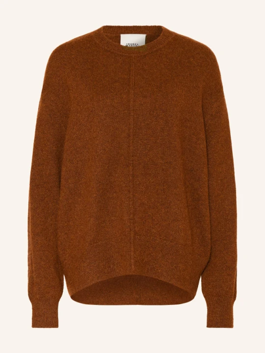 Zdjęcie produktu Isabel Marant Sweter Thomane Z Alpaki braun BRĄZOWY