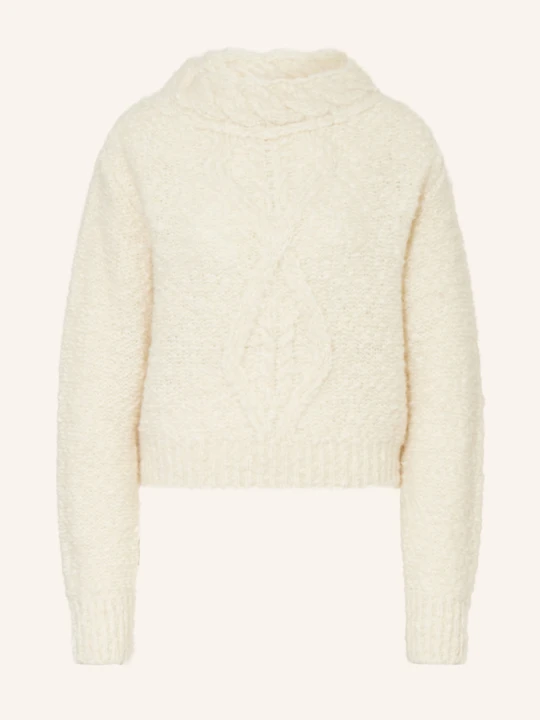 Zdjęcie produktu Isabel Marant Sweter Z Alpaki Romane weiss ECRU
